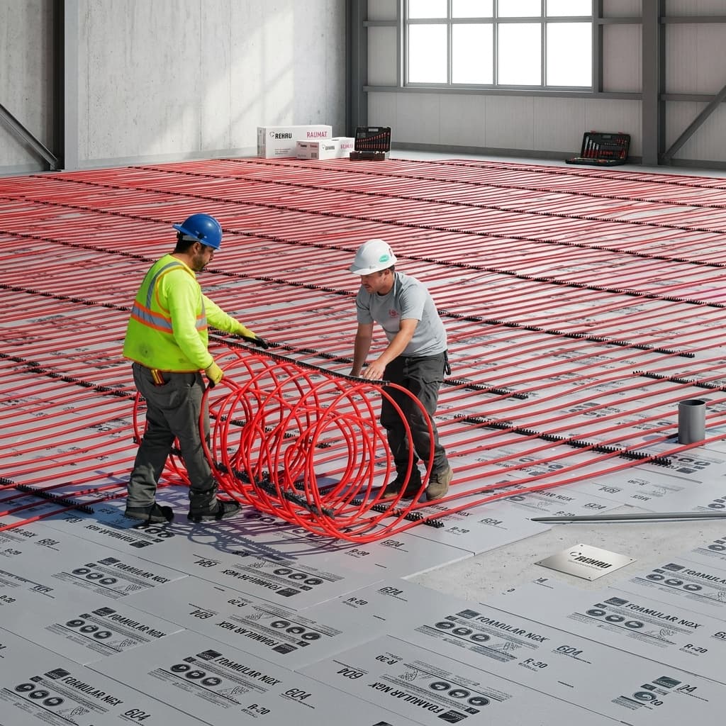 Radiant Cooling Installation